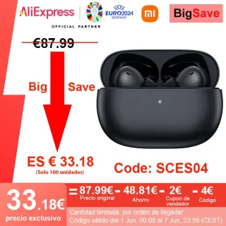 Xiaomi-Redmi Buds 4 Pro Fone De Ouvido Bluetooth, Verdadeiro Fone De Ouvido Sem Fio, Cancelamento De Ruído, 3 Microfone, Auricular ANC, BT 5.3