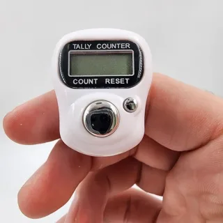 Ajustável LED Dedo Aning Contador, Mini Círculo Contador, Digital LCD, Ponto Marcador, Resposta Rápida, Mão Golf