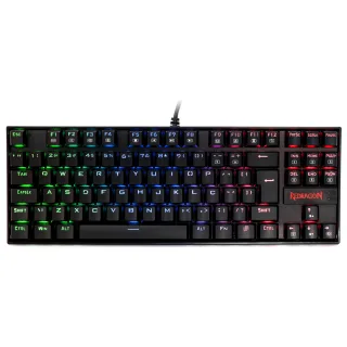 Teclado Gamer Redragon Kumara RGB PTO switch Marrom - K552RGB-1(PT-BROWN)