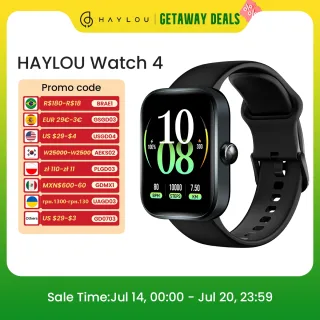 Haylou relógio 4 gps smartwatch 1.93 ''display hd bluetooth chamada telefônica monitoramento de saúde ip68 à prova dip68 água relógio esportivo inteligente