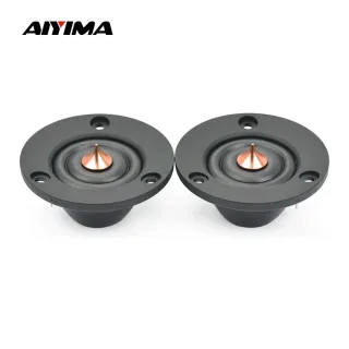 Aiyima 2 pçs 2 Polegada tweeter 6 ohm 4 ohm 30w alta fidelidade cúpula de seda alto-falante agudos alto-falante de áudio de cinema em casa para modificação do carro