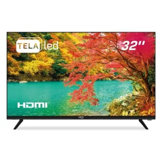 TV 32" HQ LED HD HQTVS32, 3 HDMI 2 USB