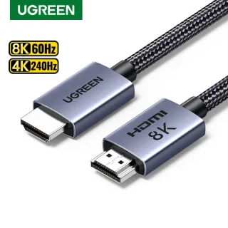 UGREEN-HDMI Cabo para TV Box, Ultra High Speed Certificado para PS5 e Xiaomi, Dolby Vision, HDCP2.3, 48Gbps, 8K 60Hz