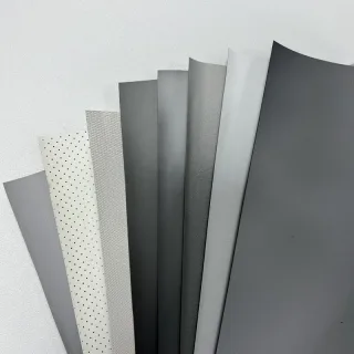 Tela de projeção tecido amostra grátis material cortina alr pet cristal t prisma nano preto diamante cinza cristal cinema branco etc.