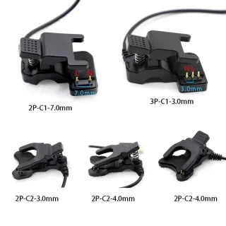 Relógio inteligente Carregador Universal USB Cabo de Carregamento 3 pinos 3/4/7mm Clipe Pulseira Inteligente Carregador Fio 2/3 pinos para TW64 TW68