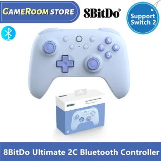 8bitdo ultimate 2c controlador bluetooth para switch 2 gamepad sem fio com efeito hall joystock para nintendo switch, console oled