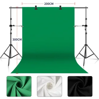 Fotografia backdrops verde/branco/preto/cinza musselina algodão tela verde chromakey foto pano de fundo para foto tiro adereços