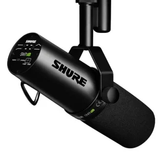 Microfone Vocal Dinâmico com Pré amplificador Shure SM7dB SM7DB