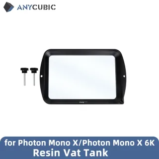 ANYCUBIC-UV Resina Vat Tank para Photon Mono X, 6K, X2, M3 Plus, 6KS, Acessórios para Impressora 3D, Rack Material, Impressora 3D Peças