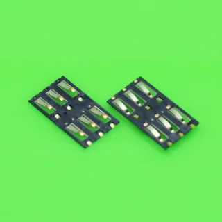 1 peça suporte do leitor de cartão sim de substituição para nokia n9 lumia 800 1020 900 920 925 928 módulo slot soquete cartão, KA-135