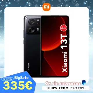 Xiaomi-Celular Versão Global com Câmera Leica, 13T, 5G, 8GB, 256GB, 12GB, 256GB, NFC, EU Carregador