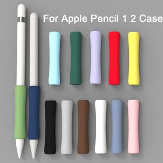 Para Apple Pencil 2 1 Capa Universal Colorida para iPad Lápis Caso Antiderrapante Anti-Scratch Proteção Silicone Sleeve