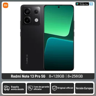 Xiaomi Redmi Note 13 Pro 5G Versão Global 128GB/256GB Snapdragon 7S Gen 2 6.67" AMOLED Display 1.5K 120Hz NFC