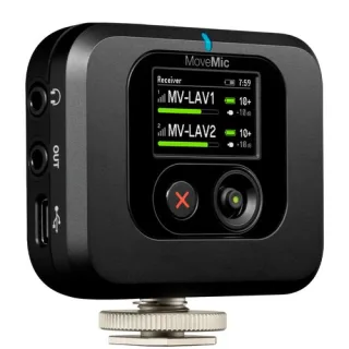 Receptor Sem Fio Para Shure MoveMic MV-R-Z7
