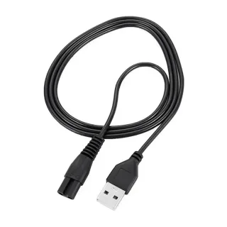 Cabo carregador para meridian aliciamento barbeador elétrico aparador substituição cabo de carregamento adaptador de alimentação