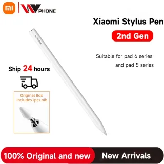 Xiaomi-Caneta Stylus 2 para Tela Touch Tablet, Baixa Latência, Desenhar, Escrita, Captura de Tela, 26 ° Nib, Mi Pad 6, 6 Pro, 5, 5 Pro