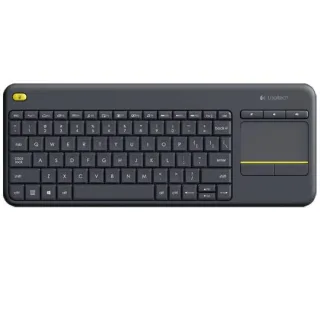 Teclado Sem Fio Com Mouse Touch Keyboard K400 Plus Logitech