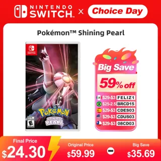 Pokémon Shining Pearl Nintendo Switch jogos Deals 100% Oficial Original de Cartão de Jogo Físico Gênero de Aventura para Switch OLED Lite