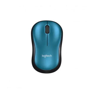 Mouse Sem Fio Logitech M185 Azul - 910-003636