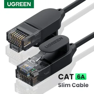 Cabo ethernet ugreen cat 6 a 10gbps cabo de rede 4 trançado par cabo de remendo internet utp cat6 um cabo lan ethernet rj45
