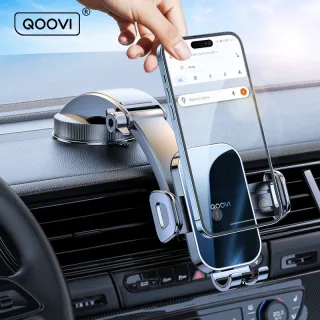 QOOVI-Suporte Universal Do Telefone Do Carro, Montagem Do Painel, Suporte Do Telefone Celular, Suporte GPS, iPhone 15, 14 Pro, Samsung, Xiaomi, Huawei