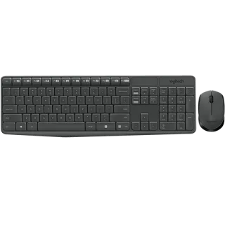 Combo Teclado E Mouse Sem Fio Logitech Mk235 - 920-007903
