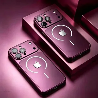 Nova capa de telefone de vidro fosco iPhone 18 17 16 15 14 13 12 11 Pro Max resistente a choques resistente a arranhões