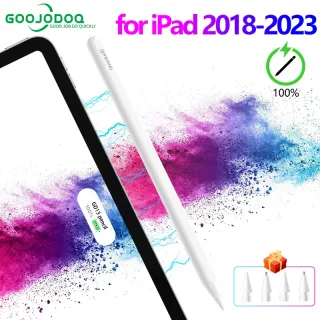 Lápis Apple com Carregamento Sem Fio, Caneta Stylus para iPad Air 4, 5 Pro, 11, 12.9, 2, 1