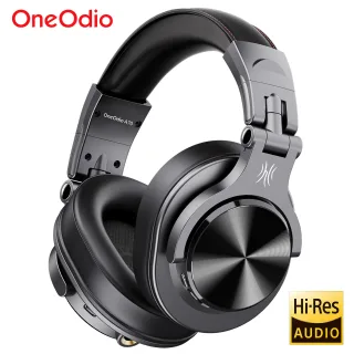 fone de ouvido bluetooth 5.2 sem fio Oneodio Fusion A70, over ear headset sem fio com microfone, 72 horas de jogo, fones Hifi professional studio Monitor DJ com Hi-Res áudio