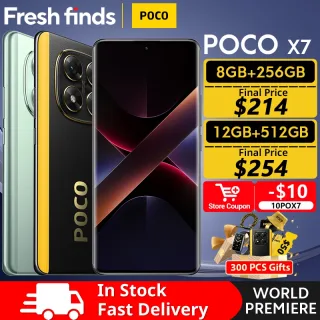 Estreia mundial poco x7 versão global smartphone dimensão 7300-ultra 6.67 "1.5k amoled display curvo 45w turbo carregamento nfc