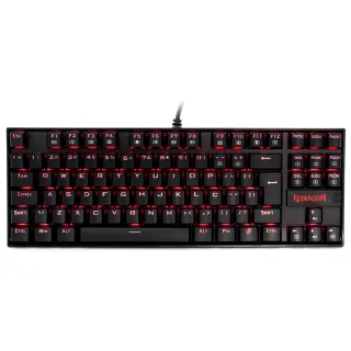 Teclado Gamer Redragon Kumara Single Color Preto switch Marrom - K552-2 (PT-BROWN)