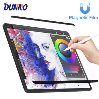 Papel como filme protetor de tela para ipad pro 11 ar 4 5 10.9 10th 7/8/9th geração pro 12.9 atração magnética removível