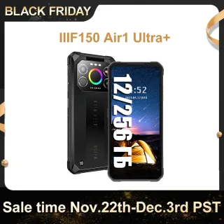 IIIF150-Ultra Smartphone reforçado, 6.8 "FHD +, 24Go 12 + 12 RAM, 256go ROM, mAh, 64MP + 32MP, Helio G99, 4G, Ultra