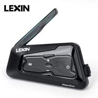 LEXIN-MeshCom Bluetooth Headset, Motocicleta Intercom, Mesh Sistema De Comunicação, Paralelo De Áudio Intercom,24 Riders