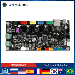 Acessórios de impressão 3D ANYCUBIC Placa-mãe original para impressora 3D FDM para Anycuibc Kobra Go