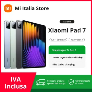 Versão global xiaomi pad 7 snapdragon 7 + gen 3 octa-core cpu tablet 8850mah 13mp câmera 11.2 "3.2k display 144hz 45w carregamento