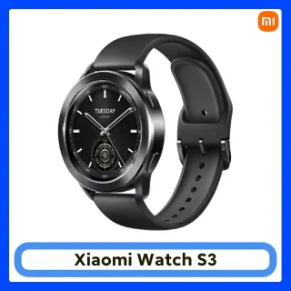 Versão global do Xiaomi Watch S3 Ecrã AMOLED grande de 1,43 polegadas Mais de 150 modos de desporto Moldura intercambiável Suporta chamadas telefónicas por Bluetooth