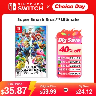 Super Smash Bros. Ultimate jogos Nintendo Switch Game Deals ação luta e gênero multiplayer para switch oled lite game console