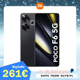Carregador Xiaomi POCO F6 5G 8GB/256GB 12GB/512GB NFC EU Versão Global telefone celular