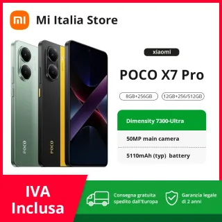 Versão global poco x7 pro smartphone 5g 256gb/512gb dimensão 8400-ultra 90w carga 6000mah bateria ip68 nfc 5g xiaomi