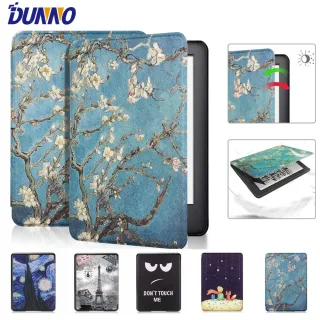 Para kindle paperwhite caso 6/7/10/11th para 2019 novo kindle 10th capa protetora funda escudo flip e-book capa