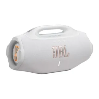 Caixa de Som Portátil JBL Boombox 4, Bluetooth, À Prova D'água, Branca - 58035047