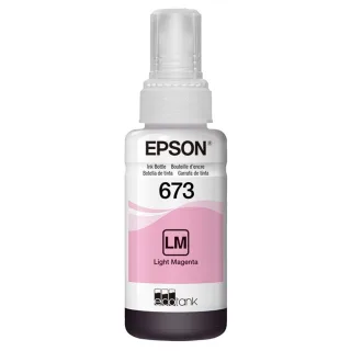 Garrafa de Tinta Original Epson Eco Tank T673 para Impressoras L800, L805, L850, L1800