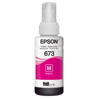 Garrafa de Tinta Original Epson Eco Tank T673 para Impressoras L800, L805, L850, L1800