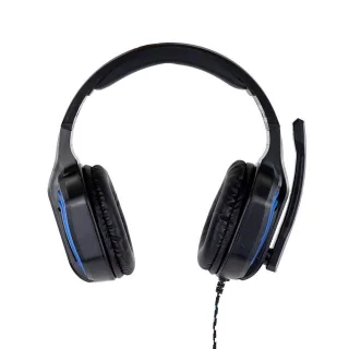 Fone de Ouvido Headset Gamer Sate Preto/Azul AE-361B