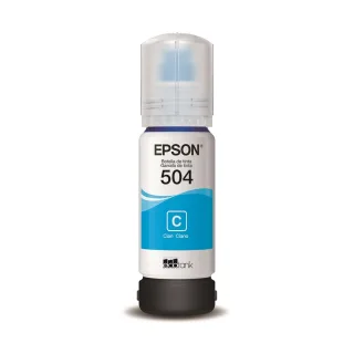 Refil De Tinta Epson T504222-BR Ciano - Para Impressoras L4150-L4160-L4260-L6171-L6270-L14150-L6161-L6191