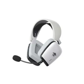 Headset Gamer Sem Fio Havit Supernova-1 VENOM, Som Surround, Drivers 50mm, 2.4GHz, Bluetooth, Type-C, Branco - Supernova-1 (VENOM)