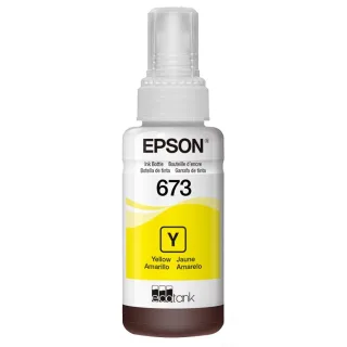 Garrafa de Tinta Original Epson Eco Tank T673 para Impressoras L800, L805, L850, L1800