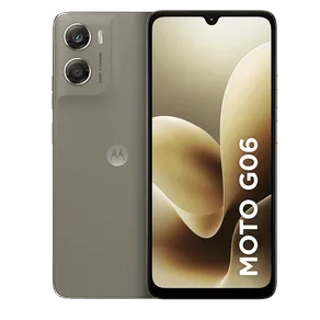 Smartphone Motorola Moto g06 64GB 4GB RAM + 8GB Ram Boost, Camera 50MP com AI Bateria de 5200 mAh Tela 6.9" - Bege
