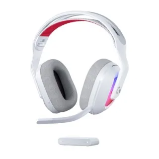 Headset Gamer Sem Fio Logitech G Astro A20 X LIGHTSPEED, Bluetooth, RGB LIGHTSYNC, PLAYSYNC AUDIO, PS5, Xbox, Switch e PC, Branco - 939-002252